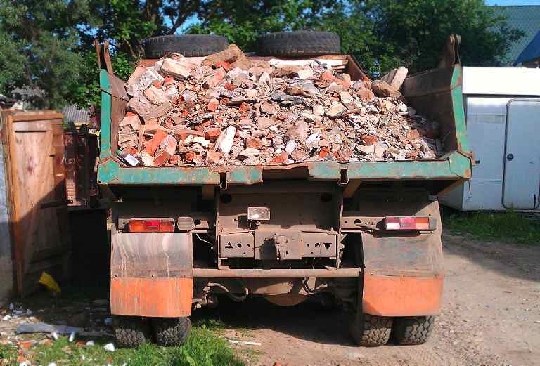 Вывоз строительного мусора контейнером по Краснодару