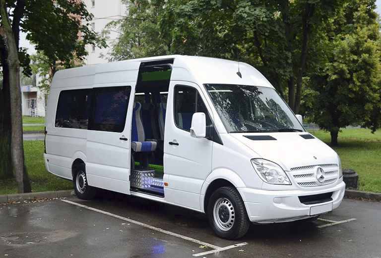 Заказ микроавтобуса для перевозки людей по Москве